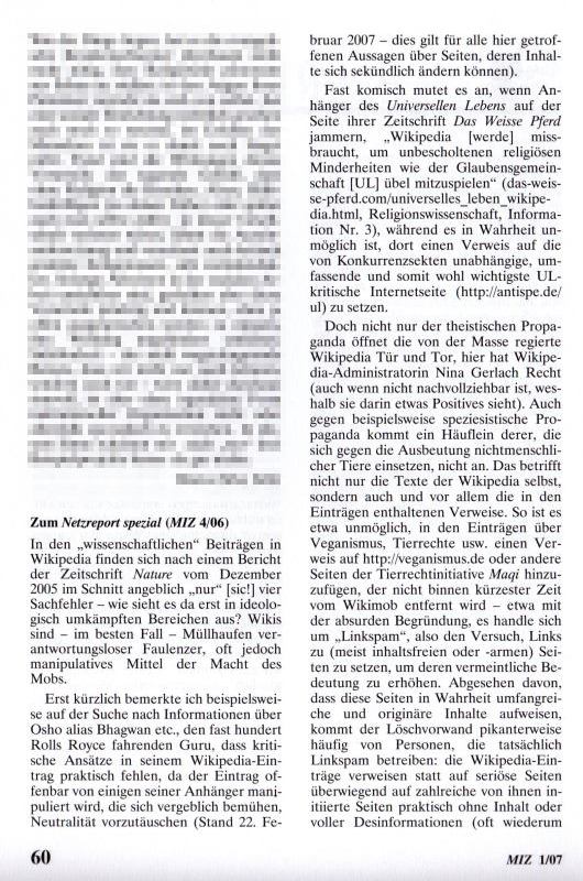 Wikipedia: Wo der Mob regiert 60